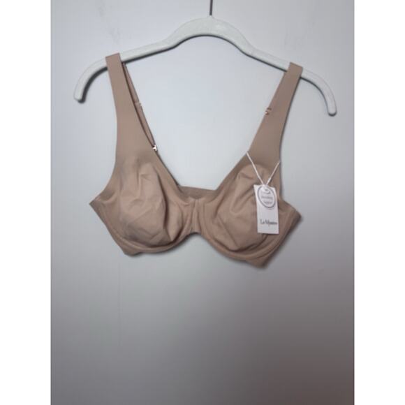 Le Mystere Smooth Shape Unlined Underwire Bra 32D Nude NWT $68 - Picture 12 of 16